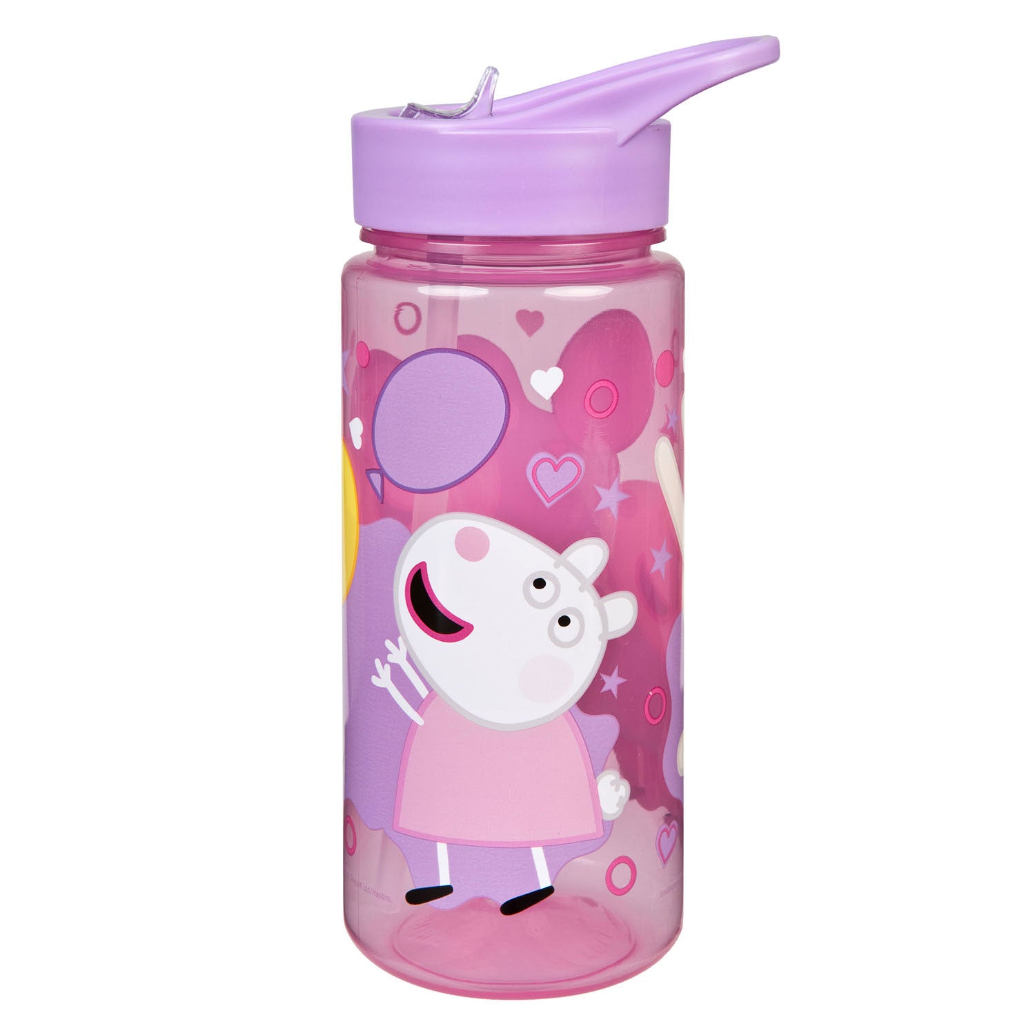 Undercover świnka peppa serie - bidon - 500 ml - met stroombeker - bpa-vrij