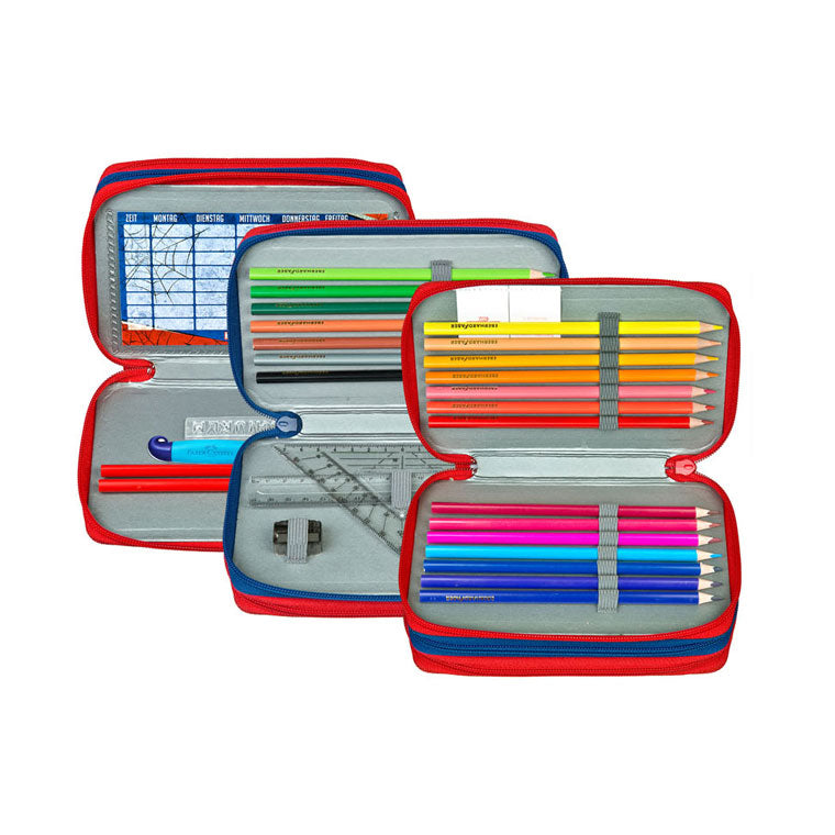 3-vaks Gevulde Etui Spiderman
