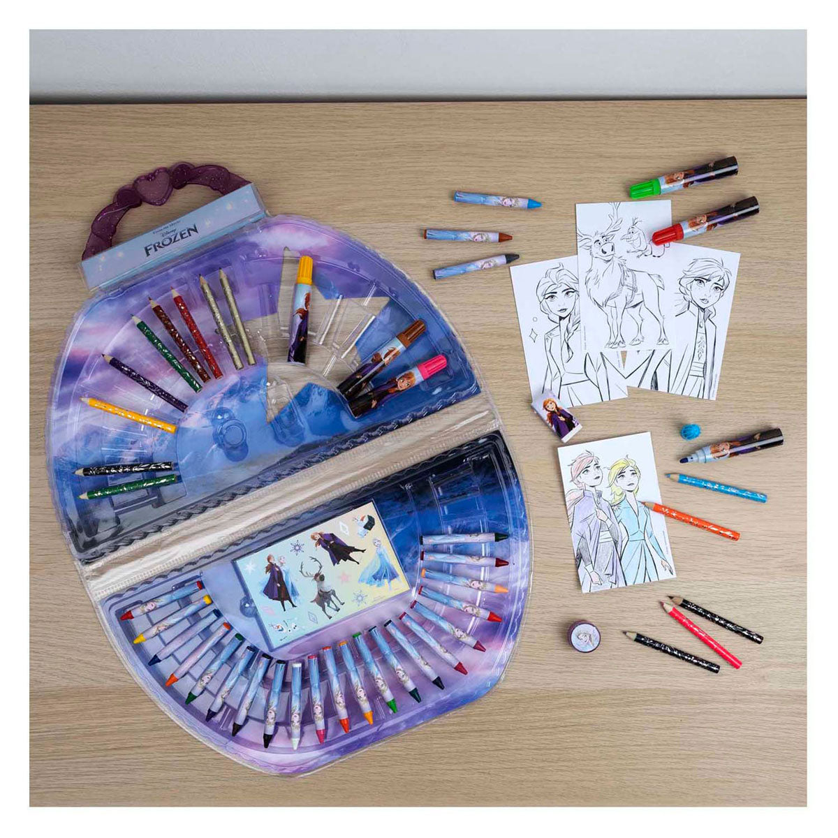 Undercover kleurkoffer disney frozen, 51dlg