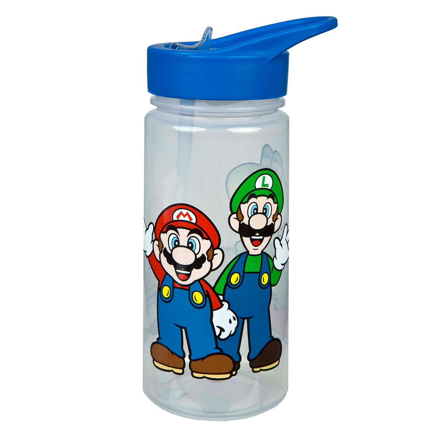Super mario lunchset - lunchbox - drinkfles - blauw - lunchbox kinderen
