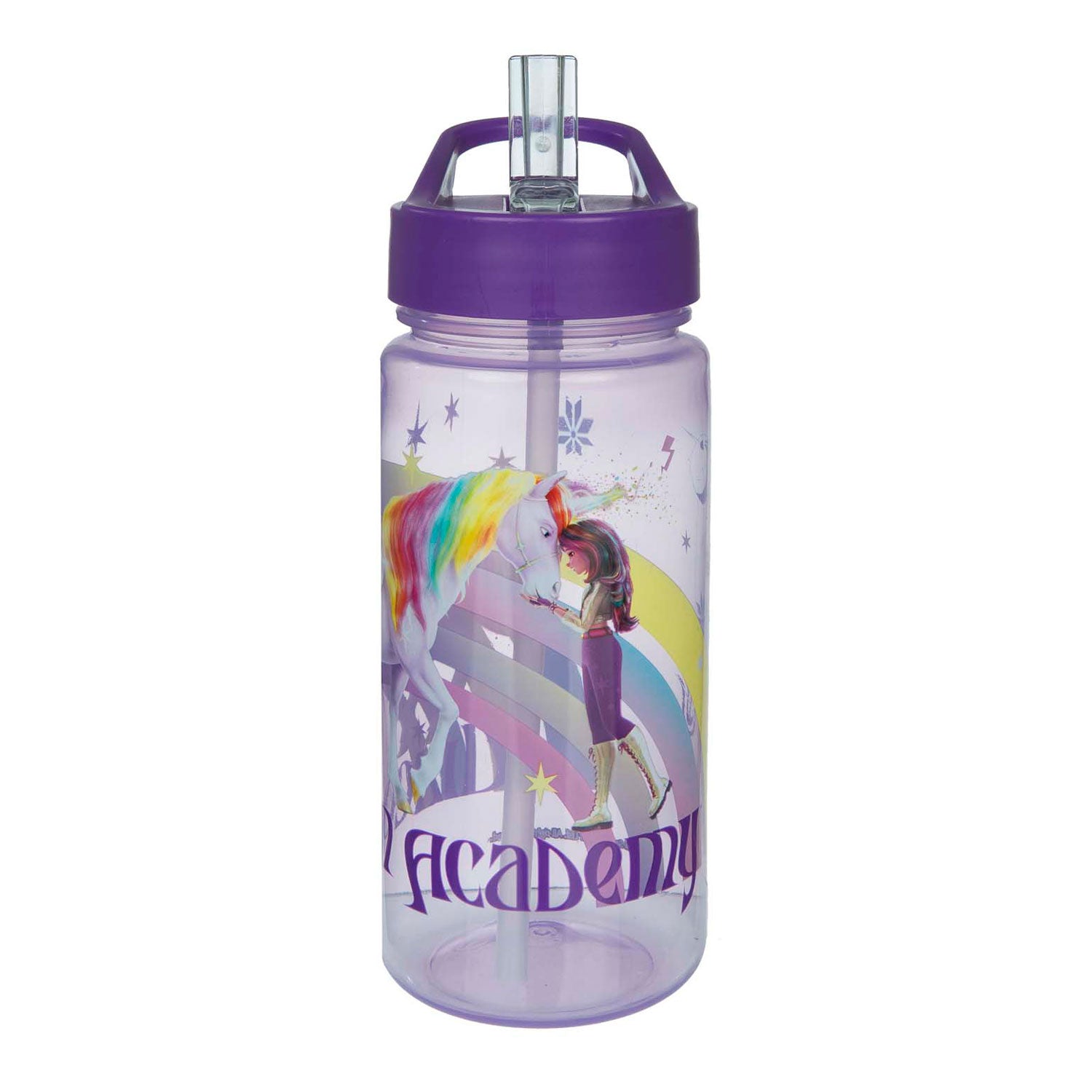 Undercover unicorn academy drinkfles, 500ml