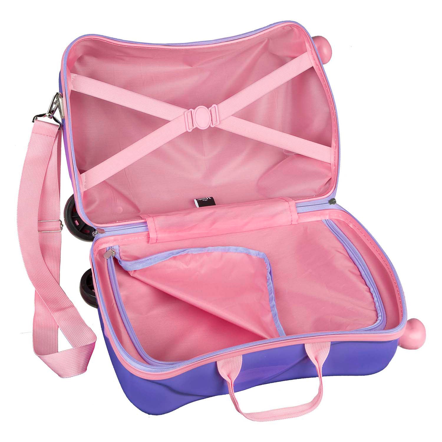 Undercover trolleykoffer ride-on minnie mouse