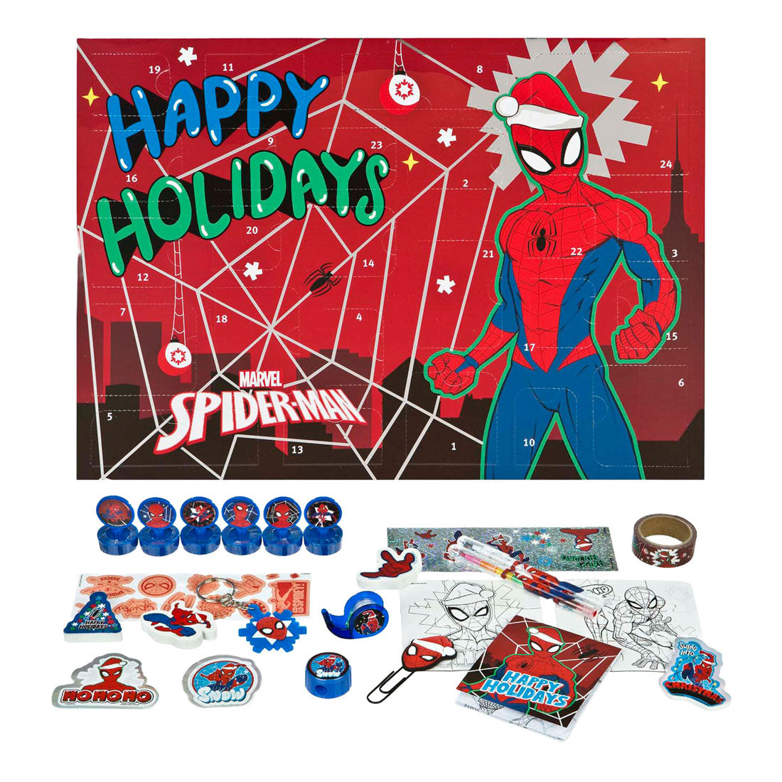 Undercover spiderman adventskalender