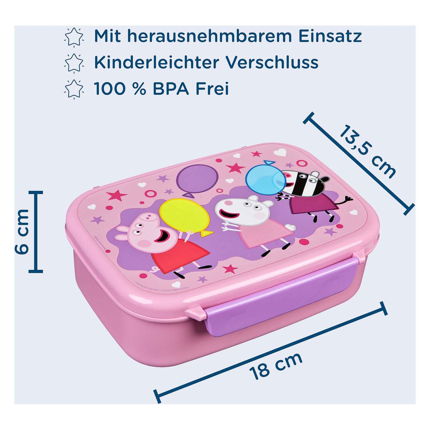 Peppa pig lunchbox