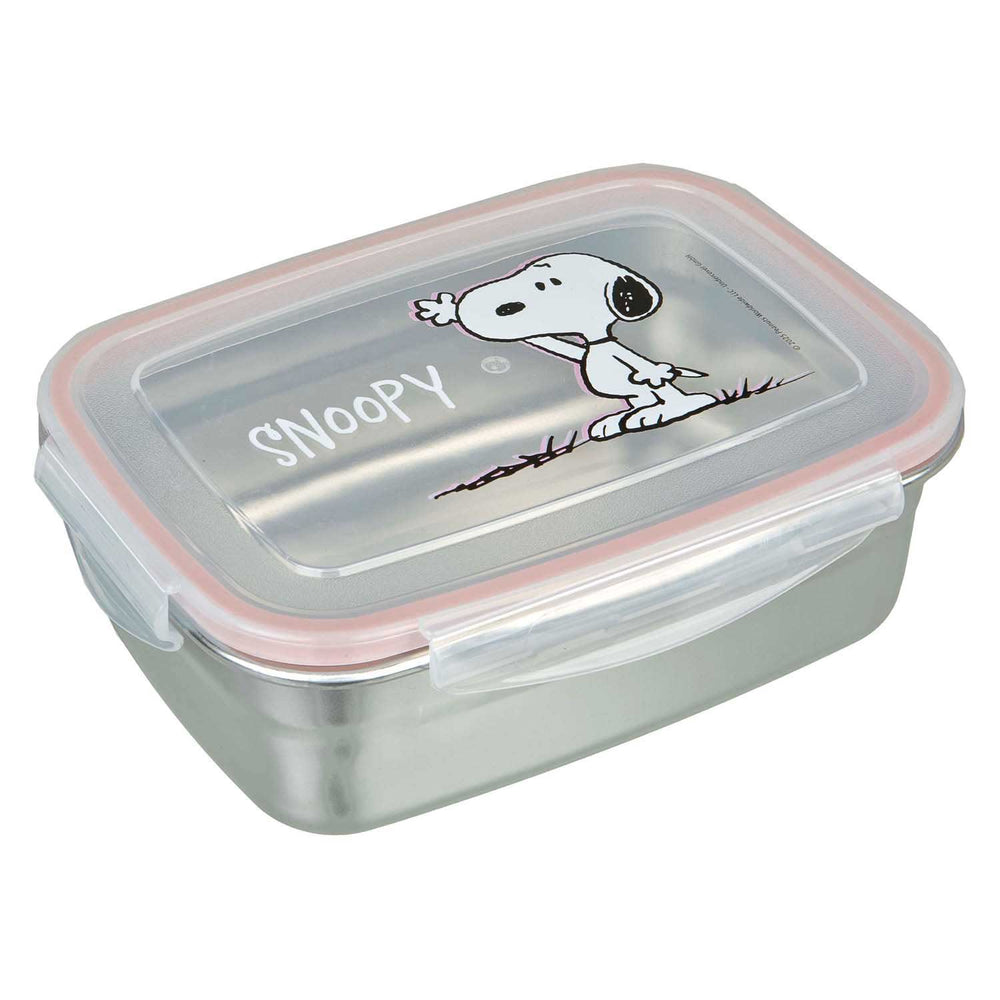 Undercover lunchbox snoopy roestvrij staal met kunststof deksel.