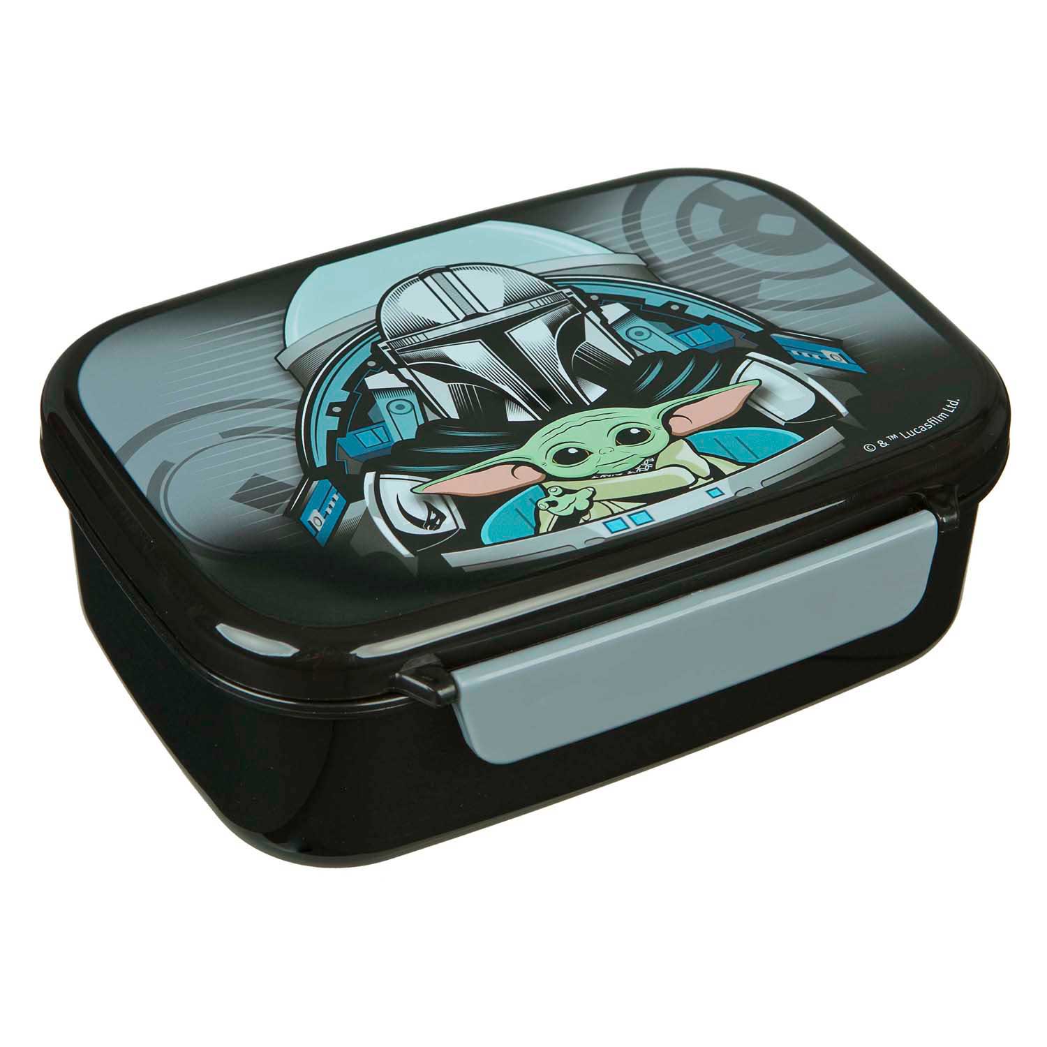 Undercover star wars serie - lunchbox en fles set - zwart - 500ml