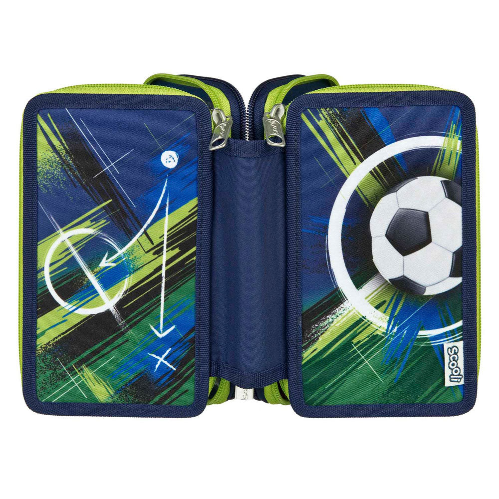 Undercover drievaks etui voetbal