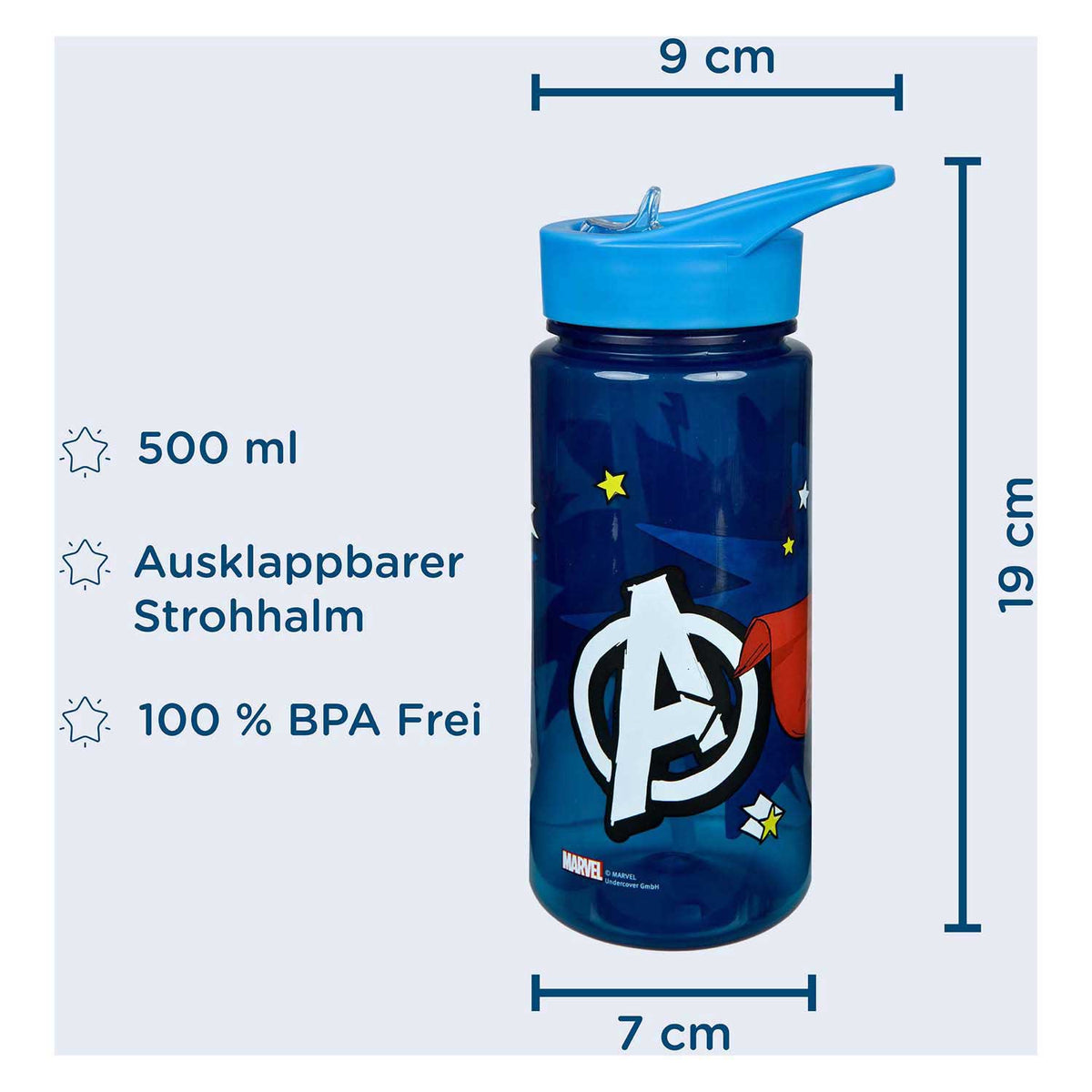 Undercover avengers drinkbeker 500ml