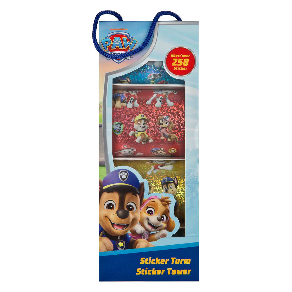 Undercover sticker toren paw patrol - 250+st.