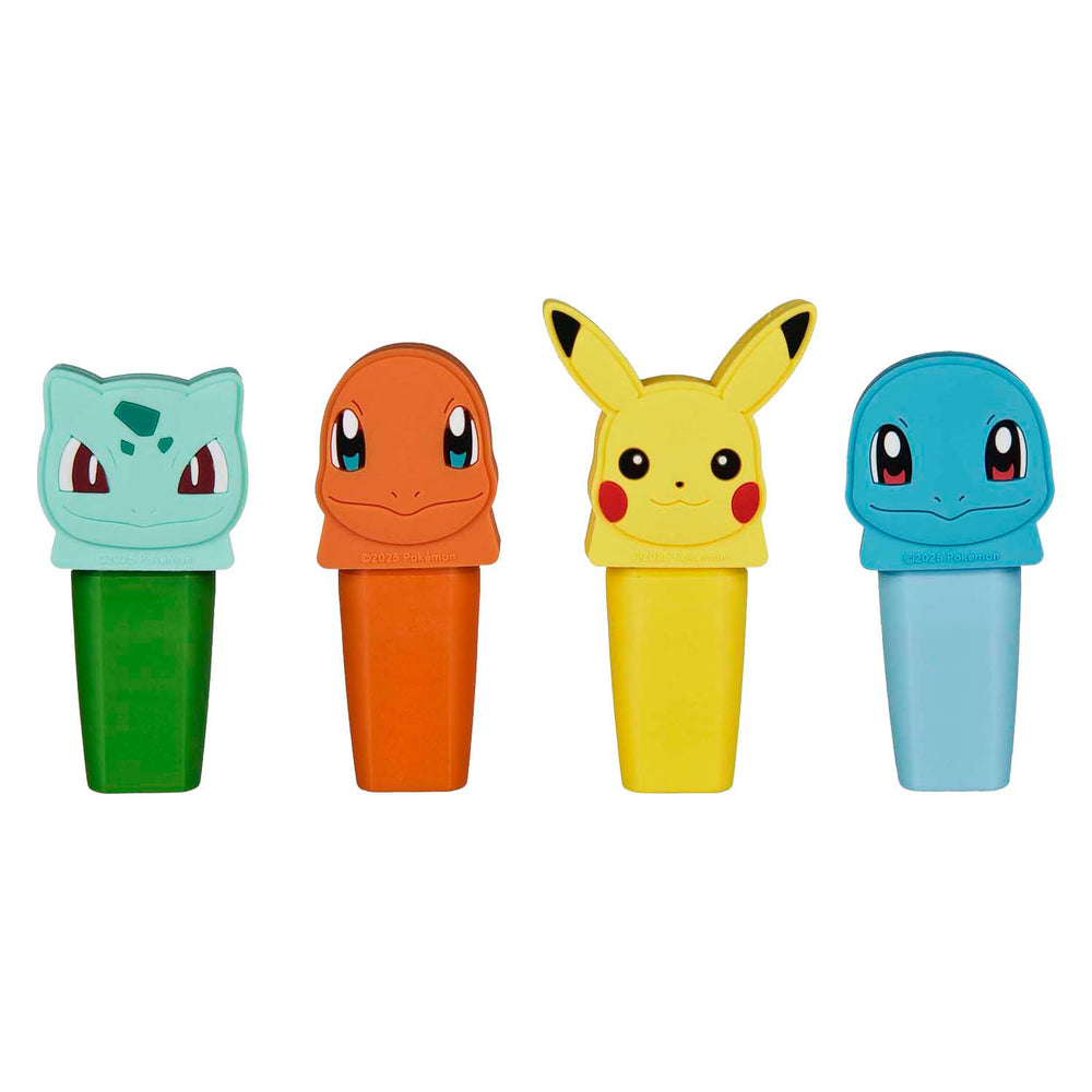 Undercover mini markeerstiften pokemon - 4st.