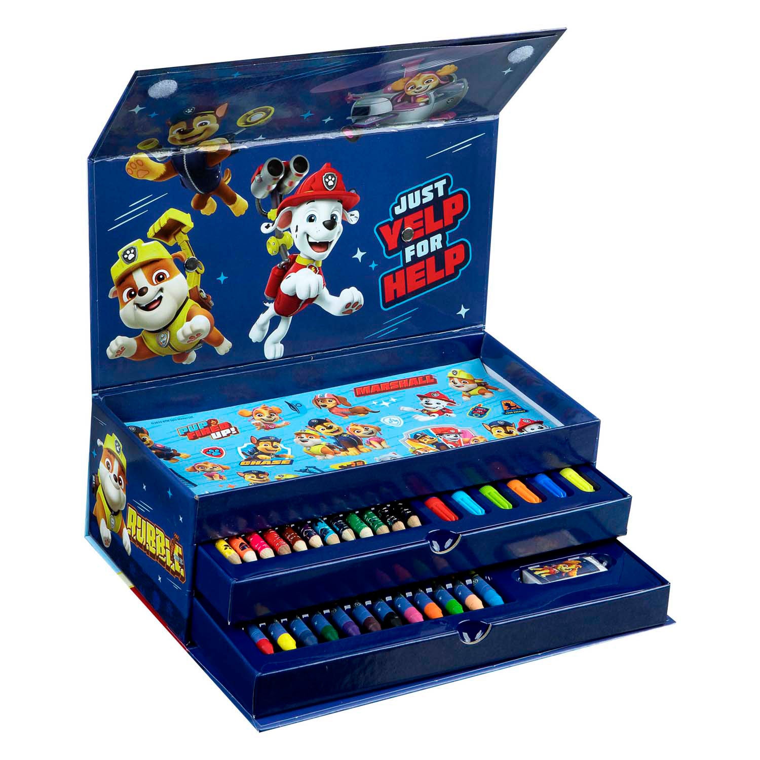 Paw patrol kleurkoffer - 44dlg.