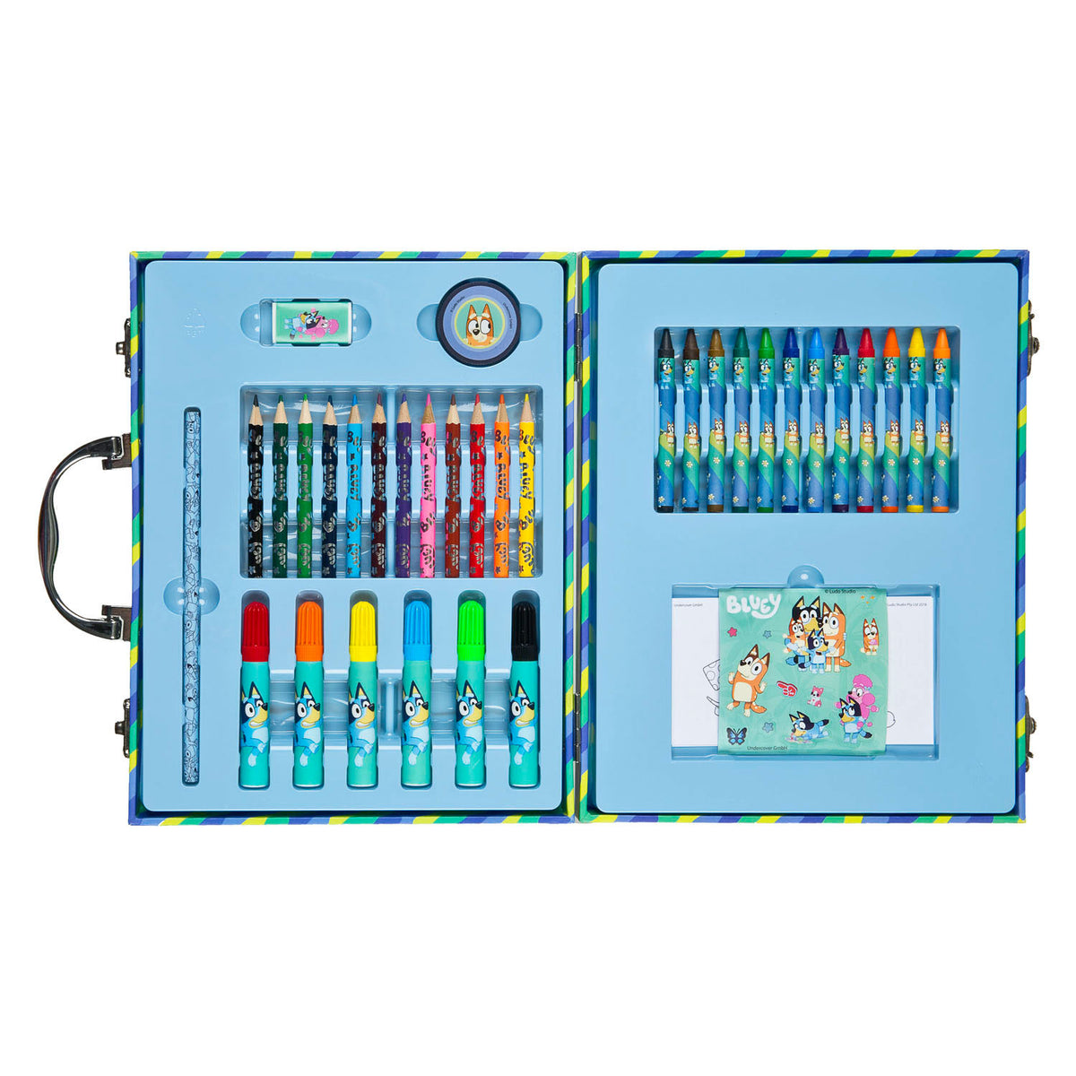 Bluey kleurkoffer - 38dlg.