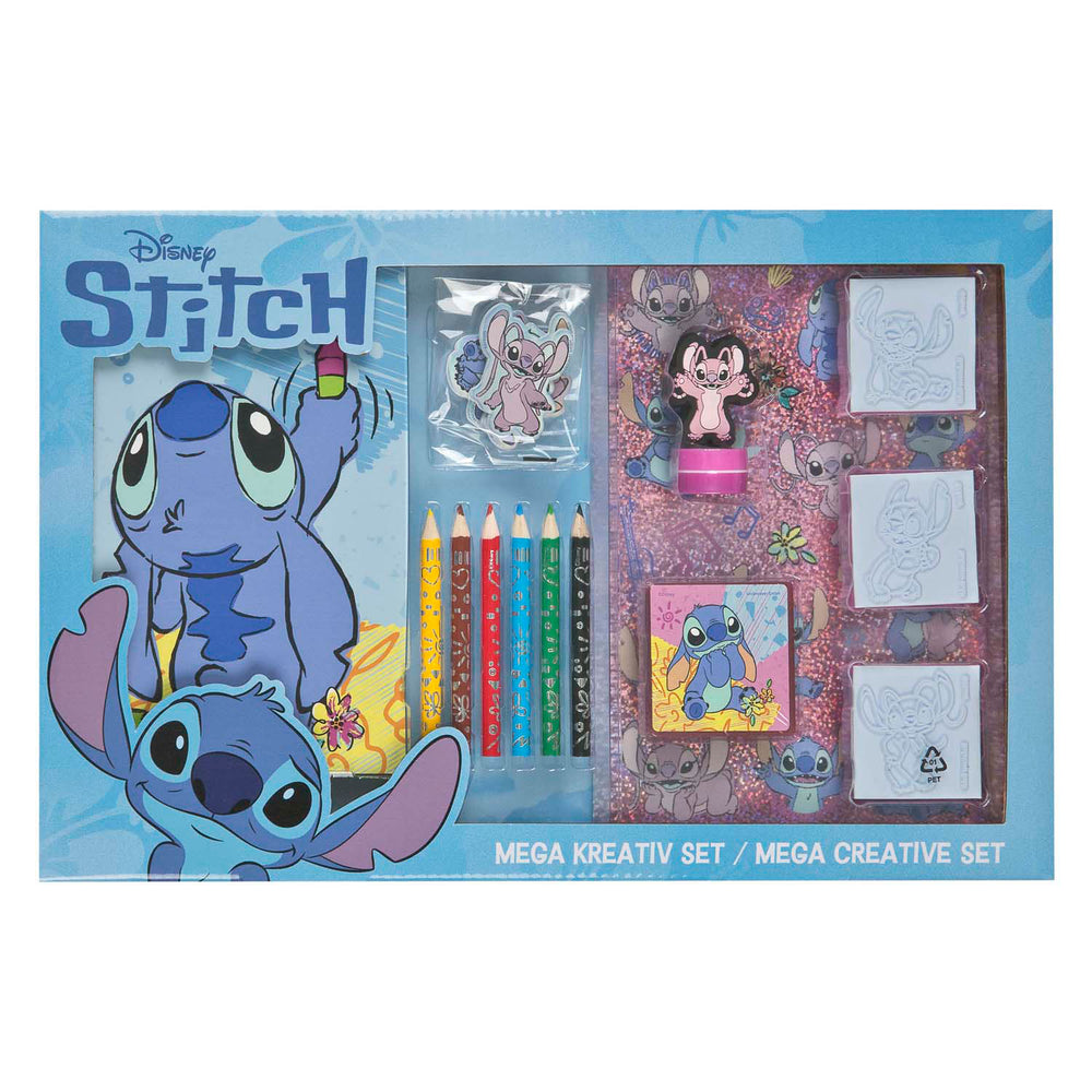 Undercover mega kleur- en stempelset stitch - 15dlg.