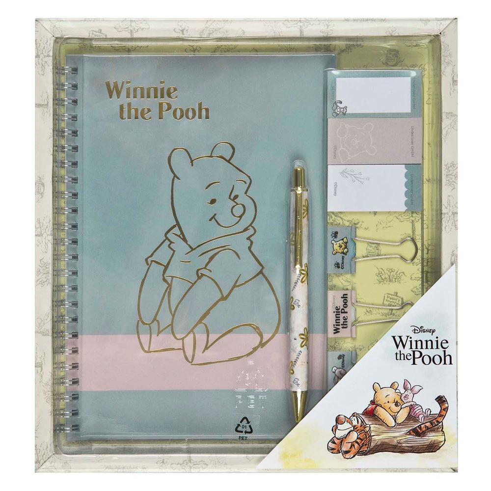 Undercover notitieblok set winnie de poeh - 8dlg.