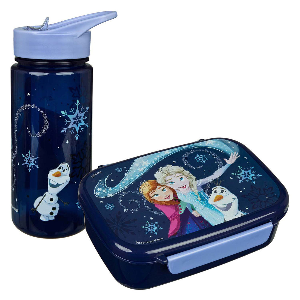 Undercover broodtrommel en drinkbeker set frozen