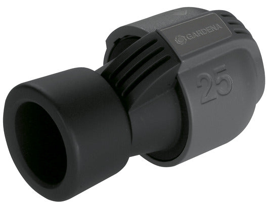 Gardena verbindingsstuk 25 mm x 1 binnendraad (zwart grijs, 2762-20)