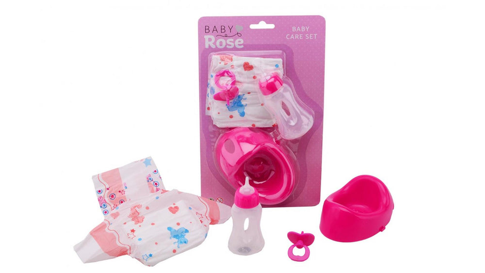 Baby Rose verzorgingsset