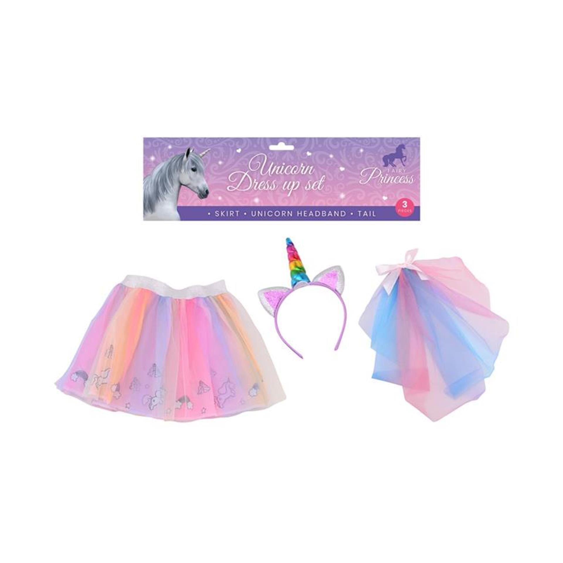 Johntoy john toy unicorn verkleedset 3-delig