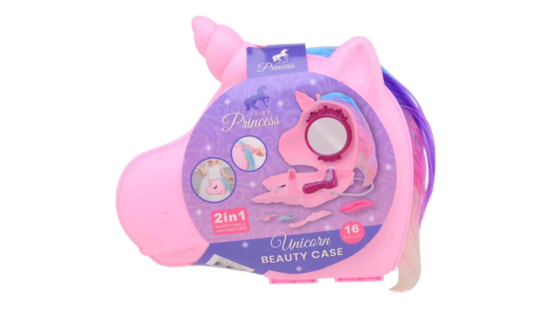 Johntoy Eenhoorn Beautycase, 16dlg.