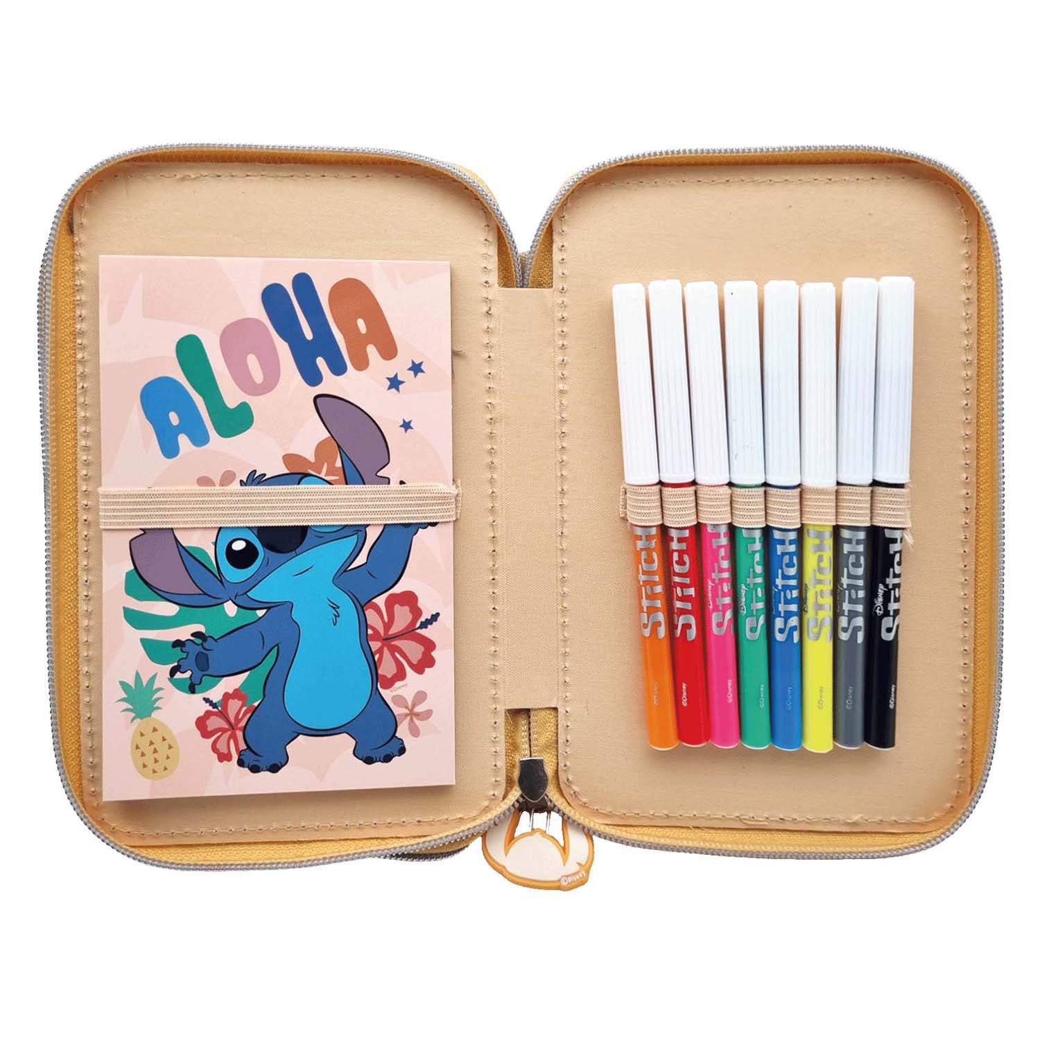Disney stitch 2-vaks gevulde etui