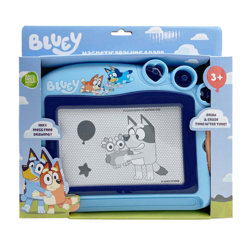 Speelgoedland bluey magnetisch tekenbord