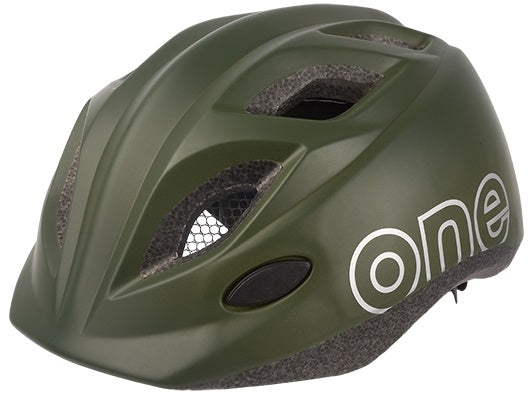 Kinderhelm 52-56cm bobike one plus olijfgroen mat