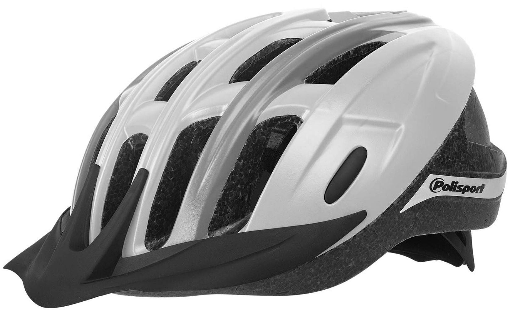 Casque de vélo Polisport Ride-In M (54-58cm) - blanc gris