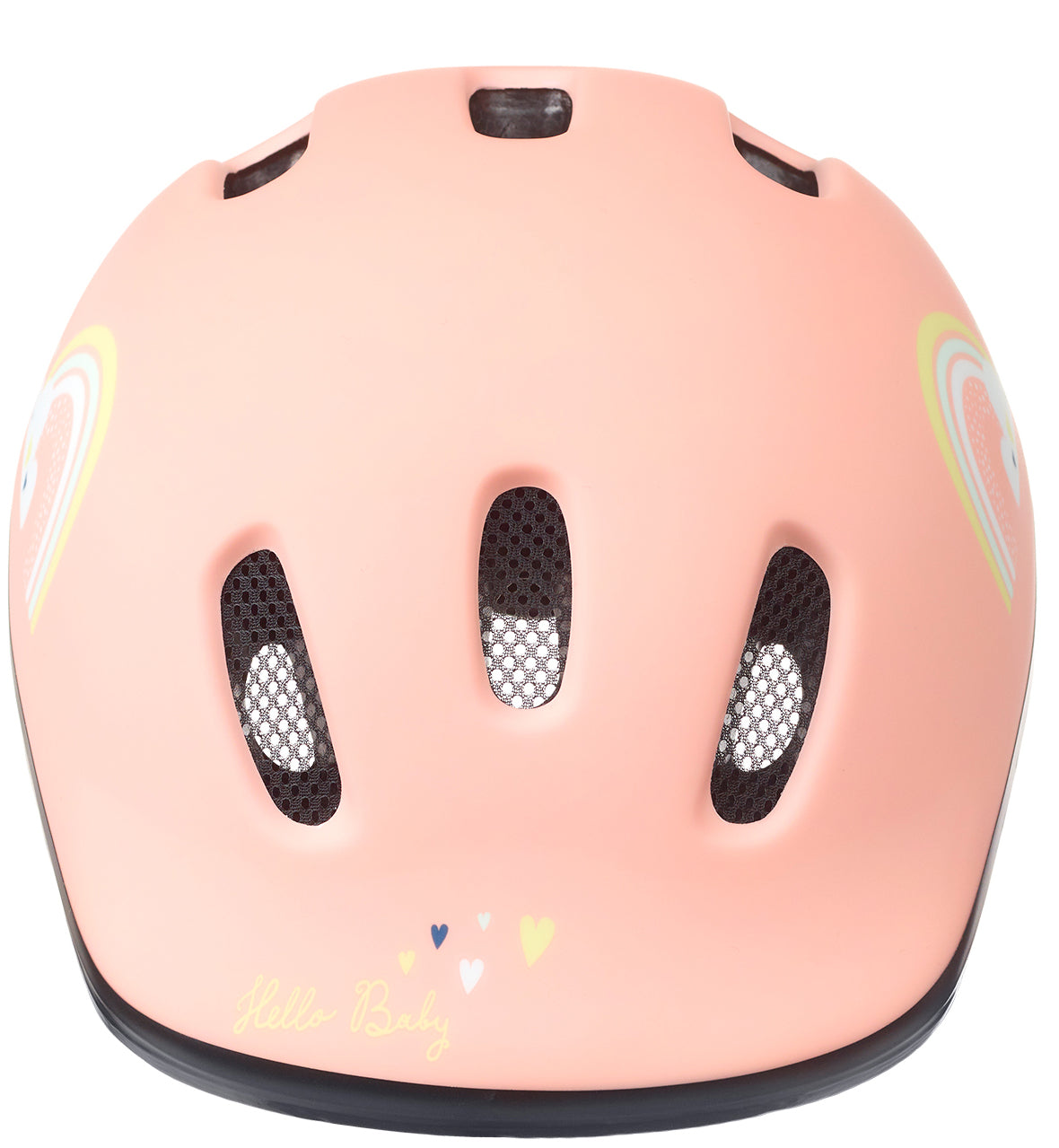 Polisport babyhelm happy rainbow xxs 44-48 cm roze