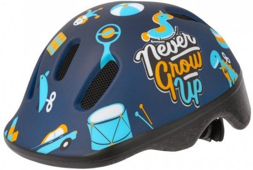 Polisport kinderhelm Speelgoed. maat: XXS (44 48 cm), kleur: Blauww mat