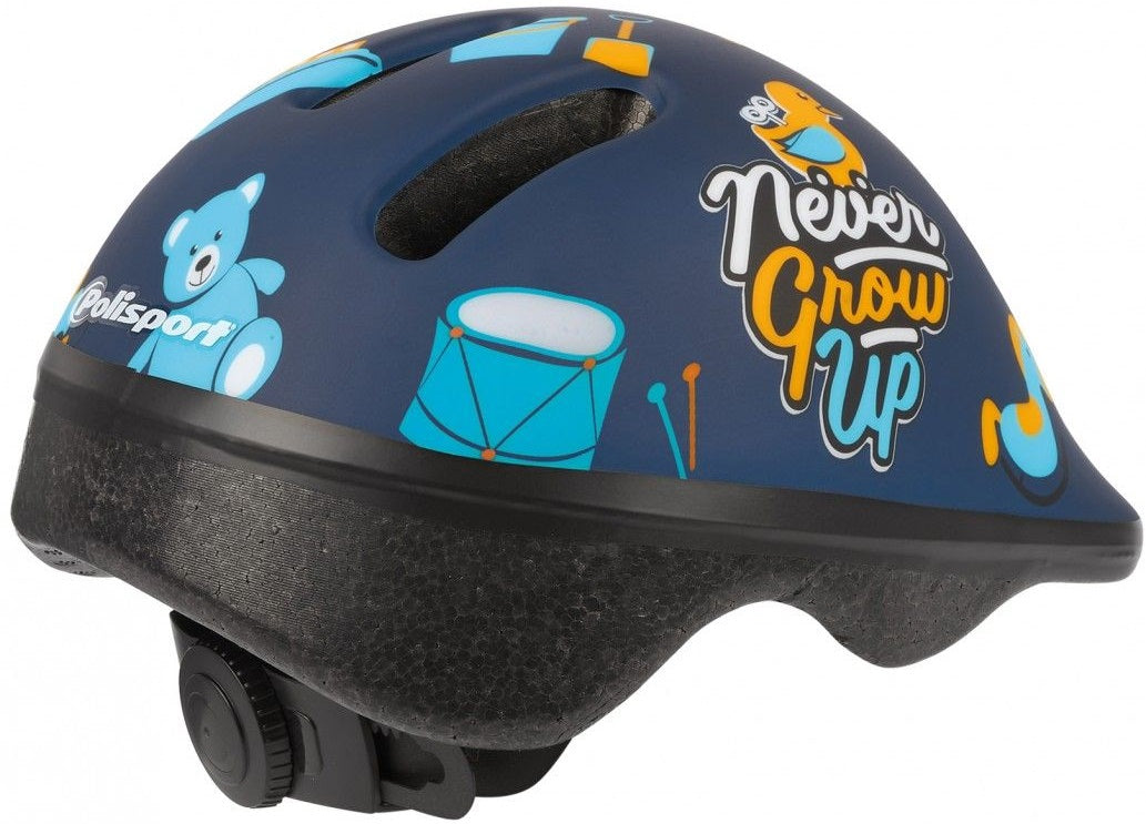 Polisport kinderhelm Speelgoed. maat: XXS (44 48 cm), kleur: Blauww mat
