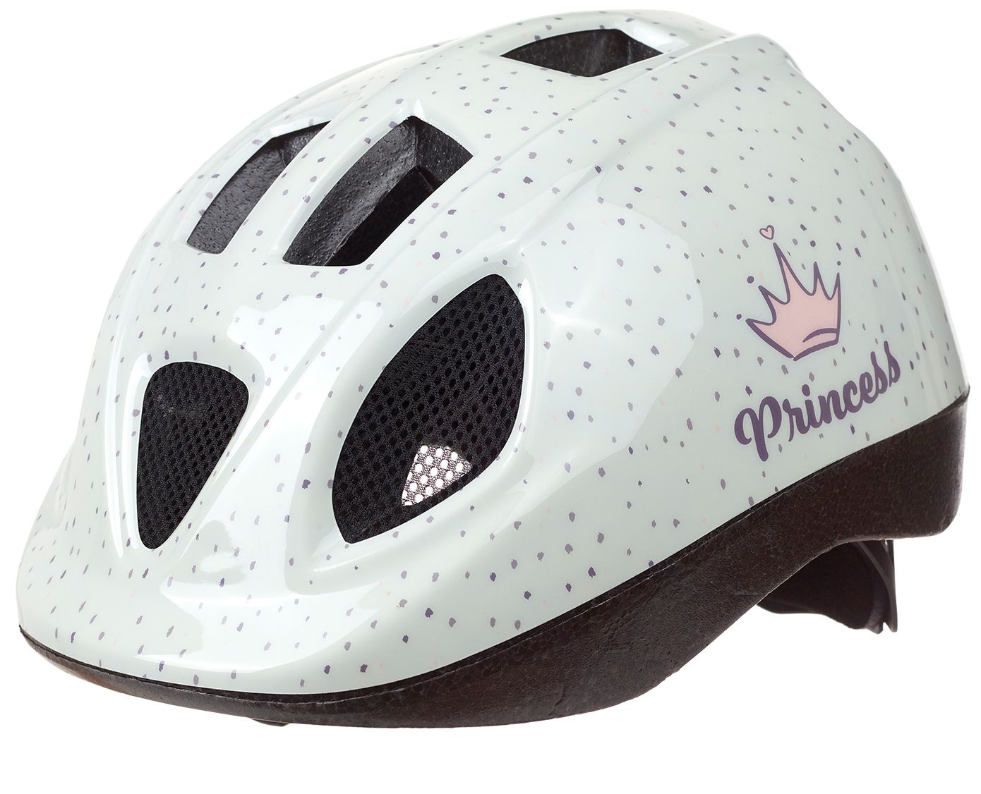 Polisport kinderhelm kroon xs 46-53 cm paars