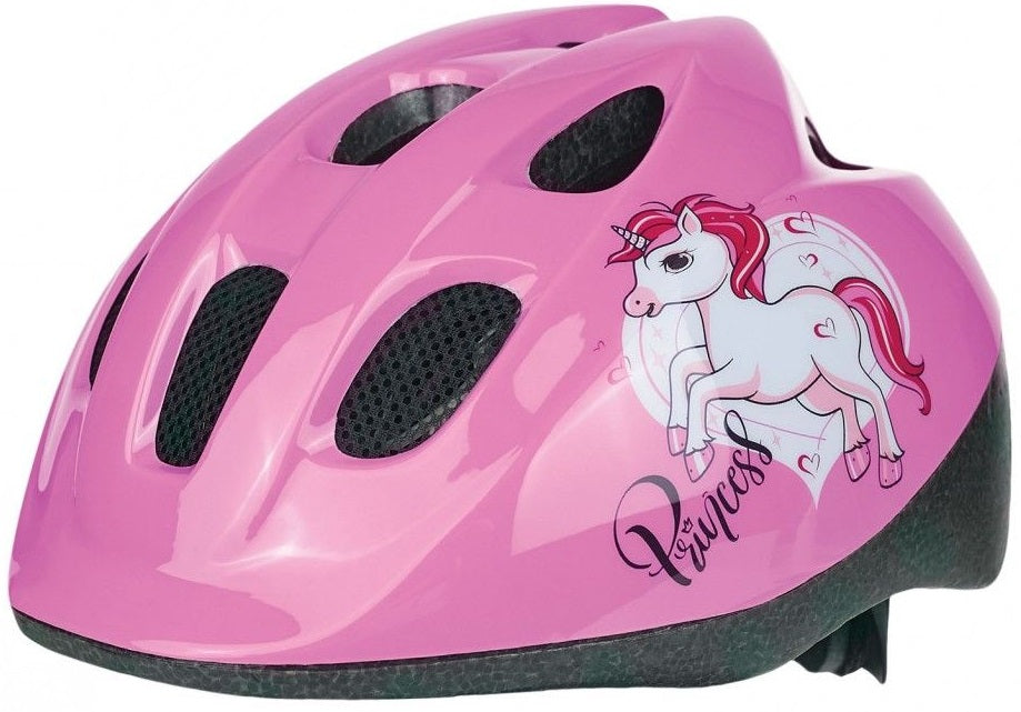 Polisport kinderhelm Eenhoorn. maat: S (52 56 cm), kleur: roze