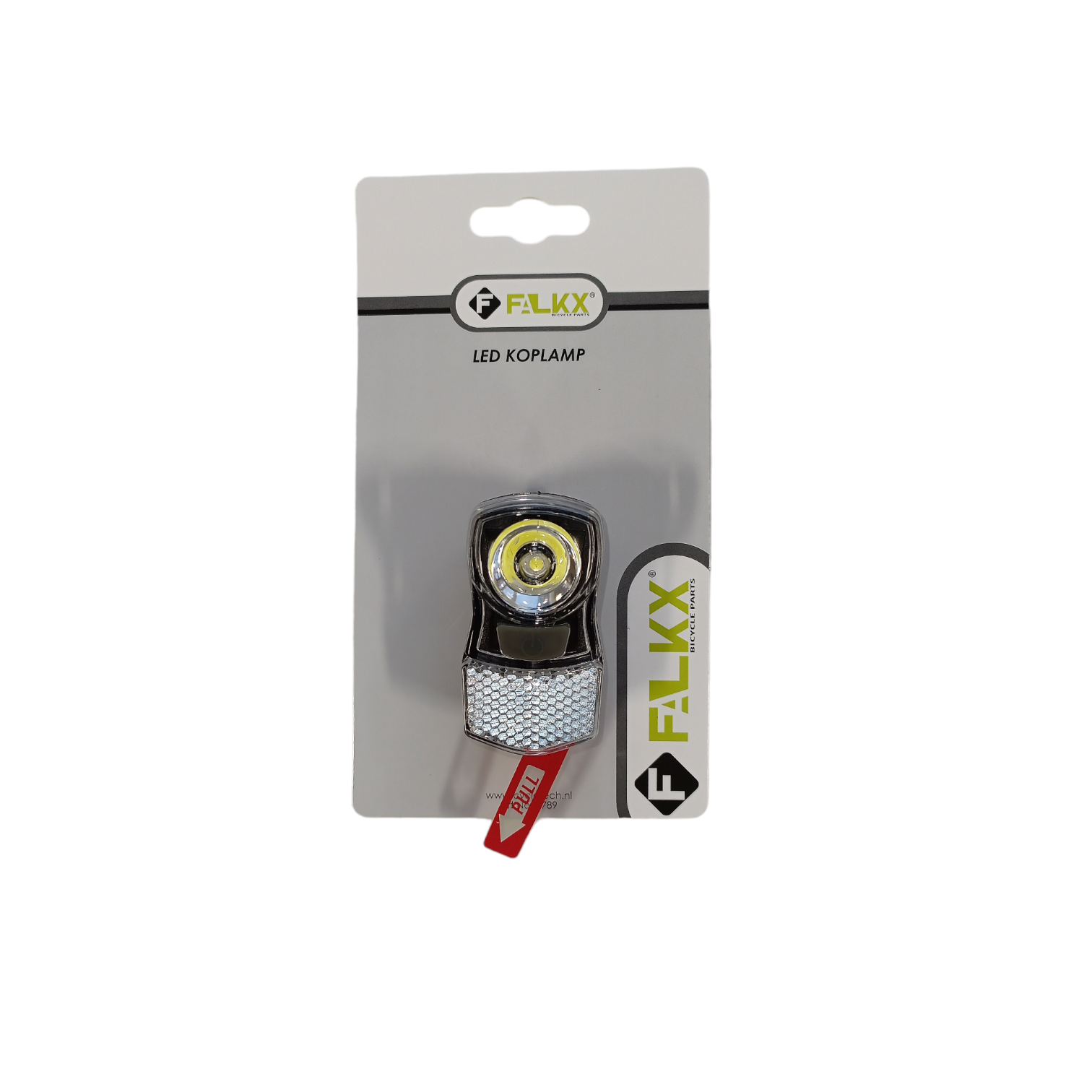 FALKX LED-koplamp incl. batterijen (hangverpakking)