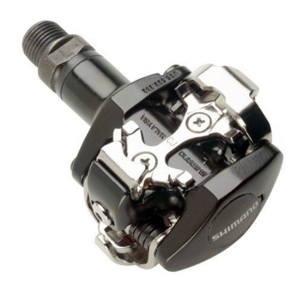 Pédalier Shimano PD-M505 avec platines SM-SH51 - noir