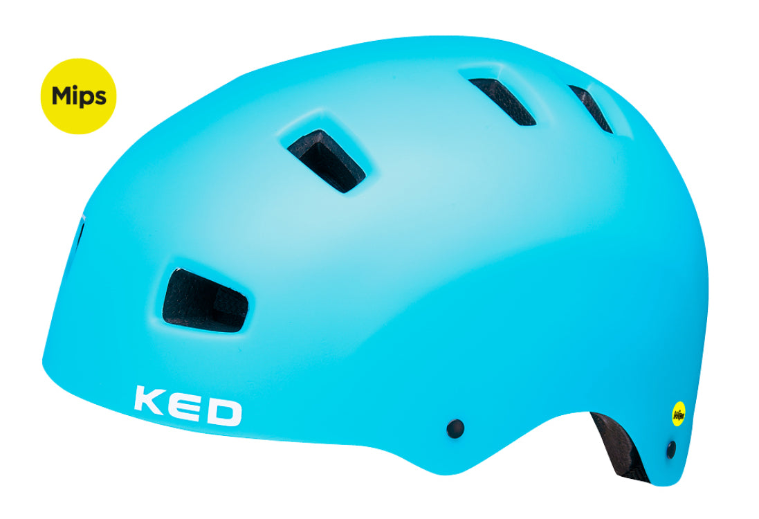 Fietshelm KED Citro Mips L (57-62cm) - blauw mat