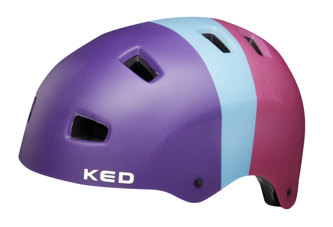 Fietshelm KED 5Forty L (57-62cm) - 3 kleuren retro rave