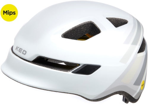 Fietshelm KED Pop Mips - klein (48-52 cm) - grijs