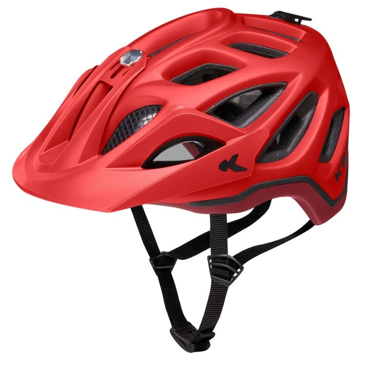 Fietshelm Trailon L (56-62cm) - Rood merlott mat