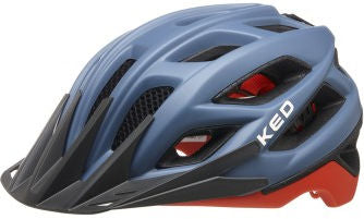 Casque de vélo KED Companion L (55-61cm) - bleu gris orange mat