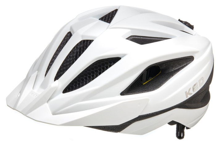 Casque de vélo KED Street Jr. Mips S (49-55 cm) - blanc mat