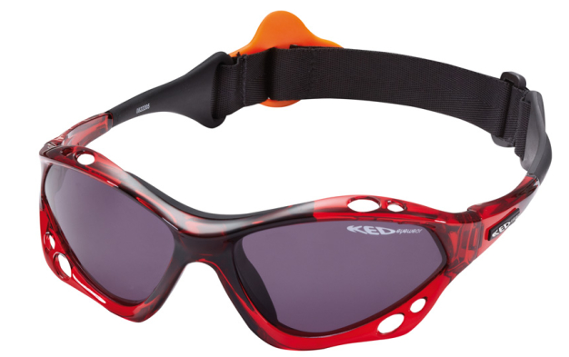 Lunettes de cyclisme KED Chaak RES Rouge - taille unique