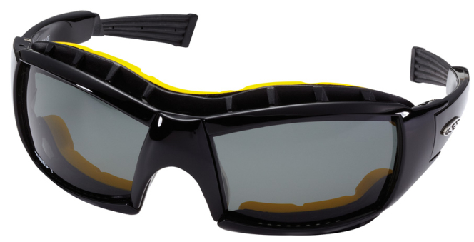 Lunettes de cyclisme KED Chaak RES Noir - taille unique