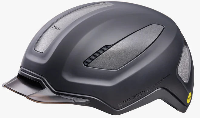 Ked fietshelm reach dt medium 54-58 cm - zwart mat
