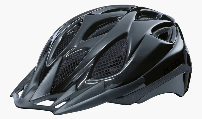 Fietshelm KED Tronus M 52-56 cm - zwart
