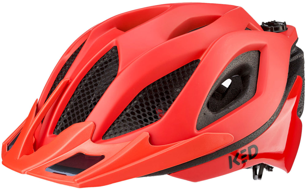 Fietshelm KED Spiri II Trend L 55-61 cm - vuurrood mat