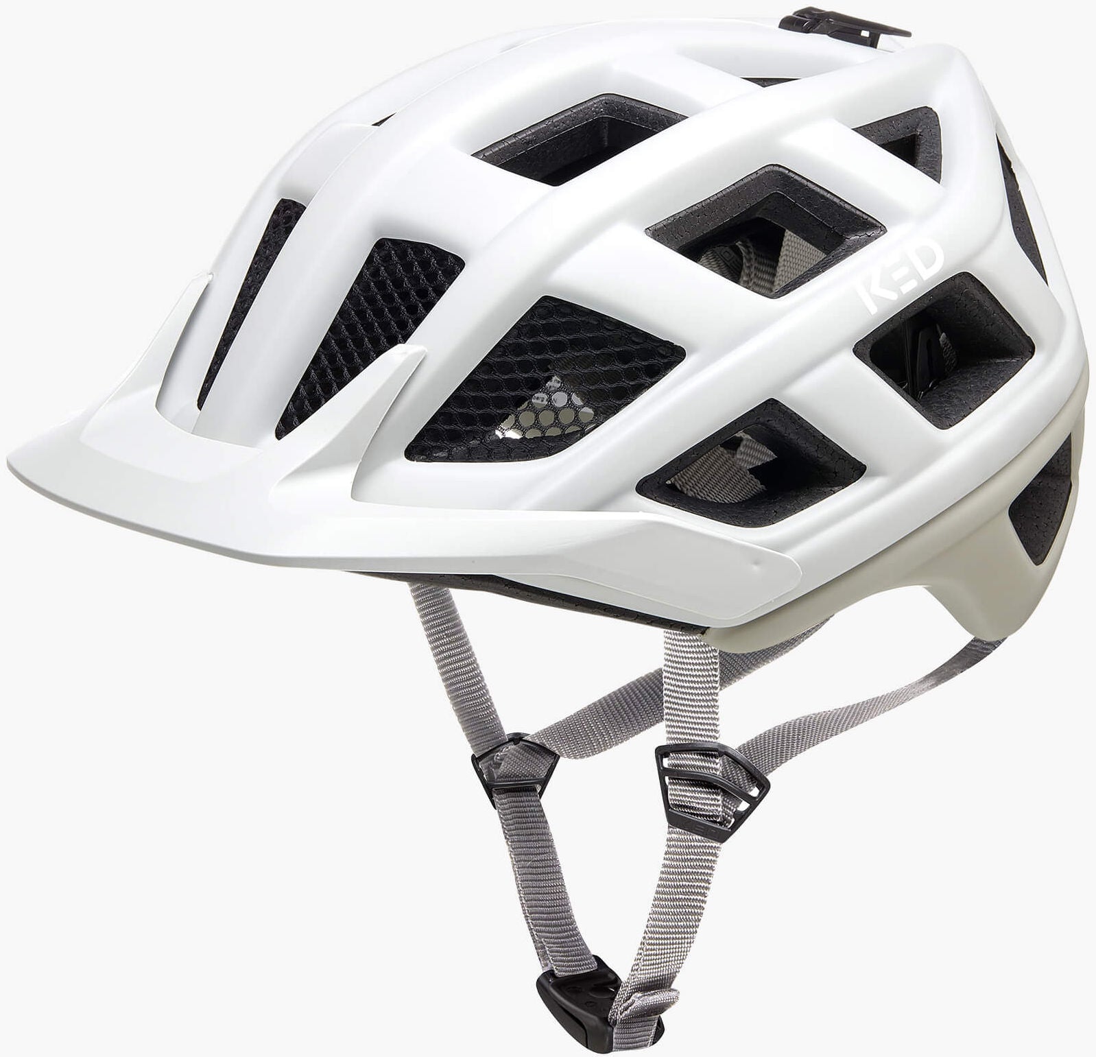 Ked fietshelm crom l 57-62 cm - grijs donkergrijs mat