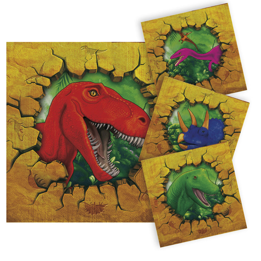 Folat Dino Napkins, 16 ct. - 2-ply