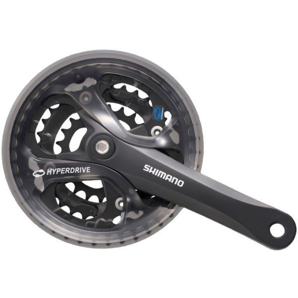 Shimano crankstel 7 8 speed acera fc-m361 met 175mm crankarm 42 x 32 x 22t - zwart