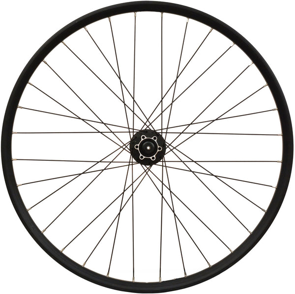 Custom made 29 shimano 6-bolt deore fh-m525 rodi black rock rear wheel