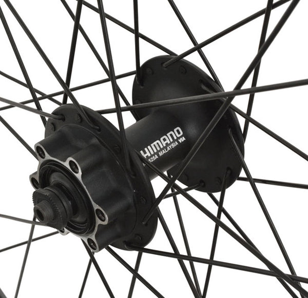 Custom made 28 shimano 6-bolt deore hb-m525 ryde zac 2000 front wheel